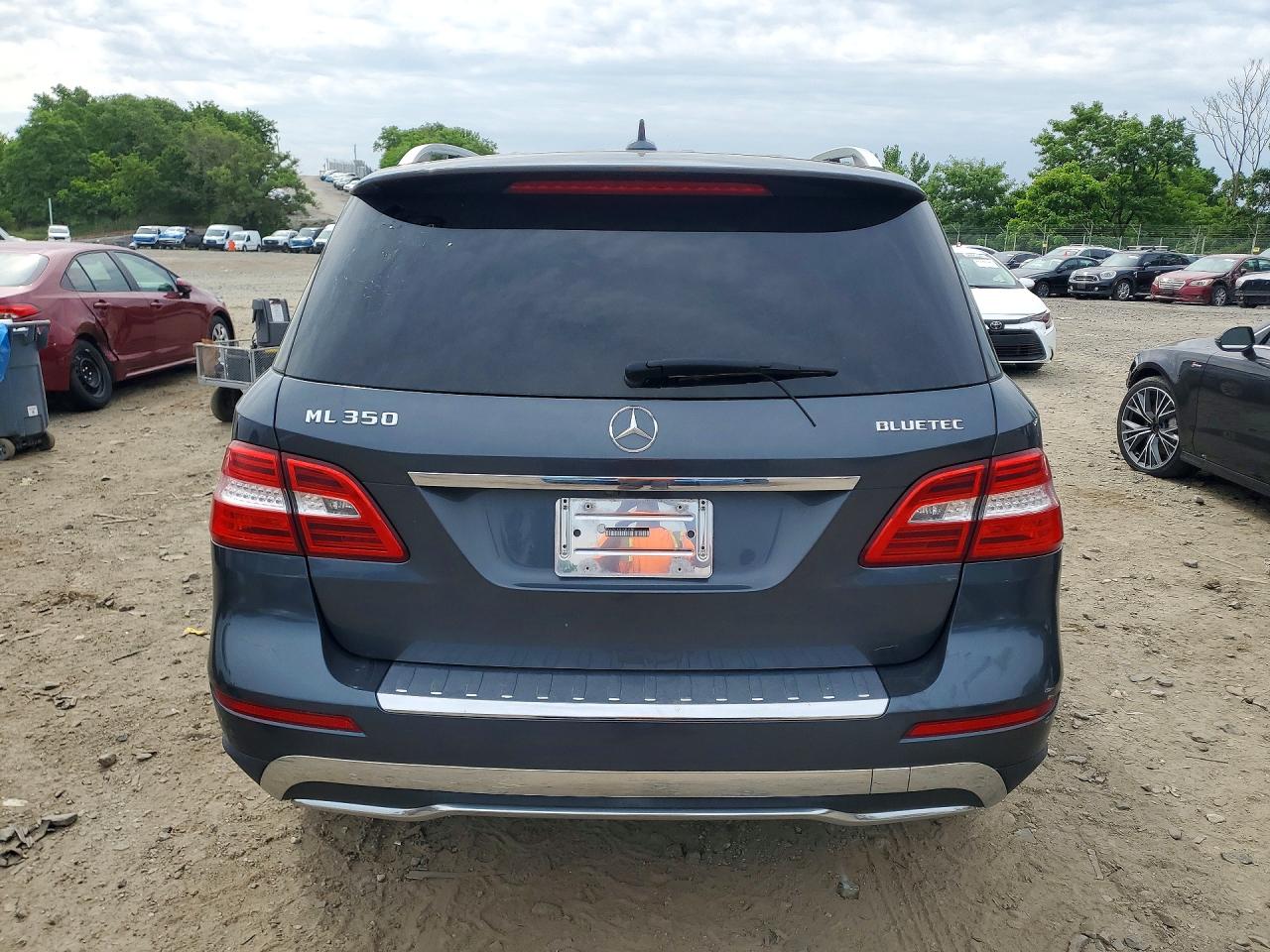 2012 Mercedes-benz Ml 350 Bluetec Серый vin: 4JGDA2EBXCA025650