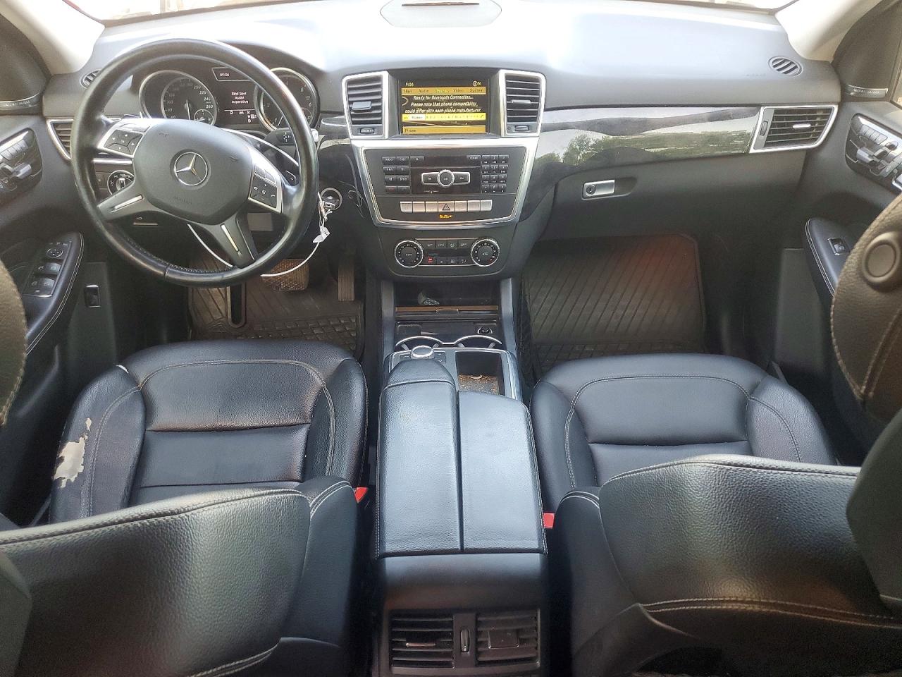 2012 Mercedes-benz Ml 350 Bluetec White vin: 4JGDA2EBXCA030654
