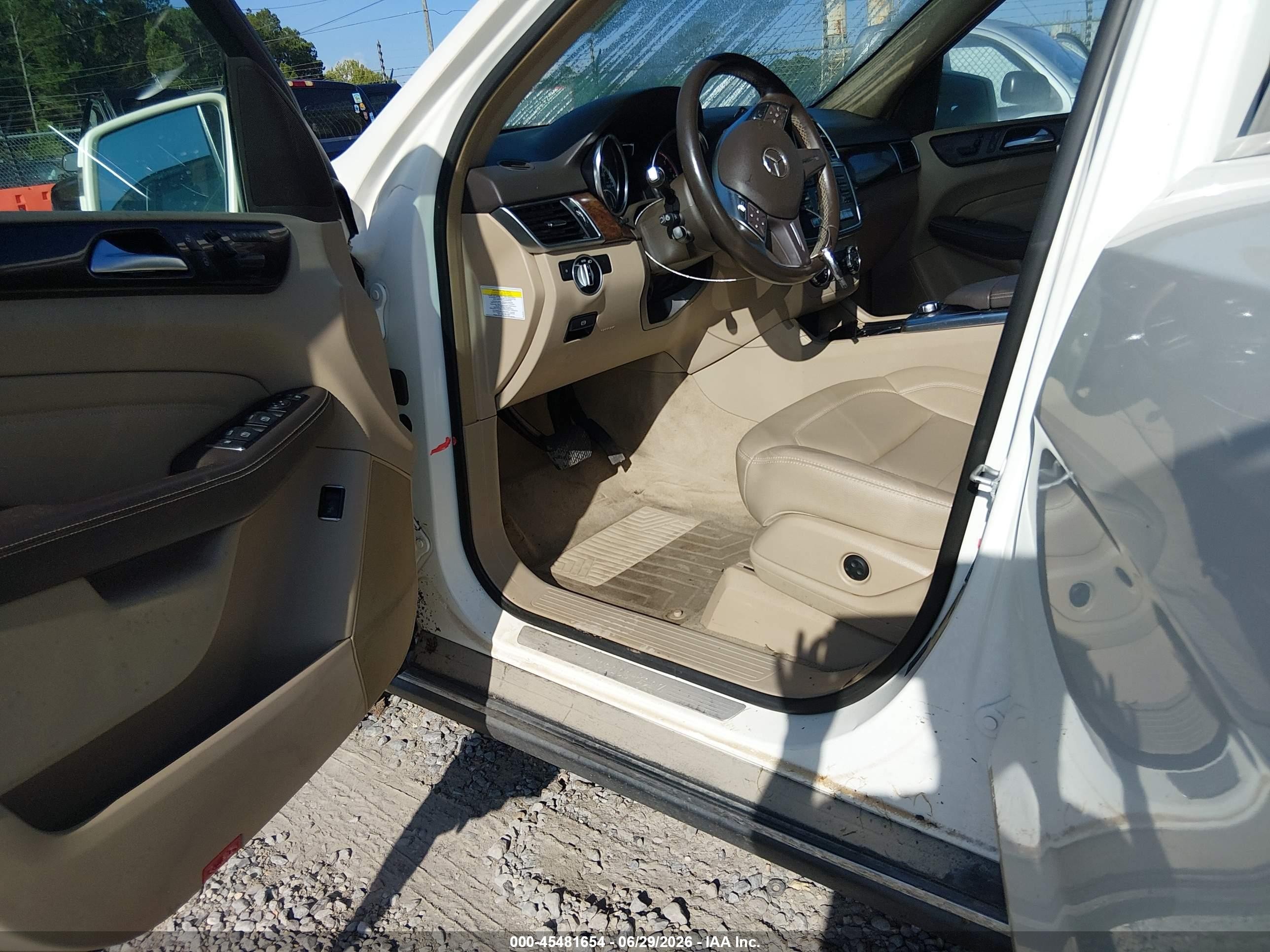 2012 Mercedes-benz Ml 350 Bluetec 4matic White vin: 4JGDA2EBXCA033330