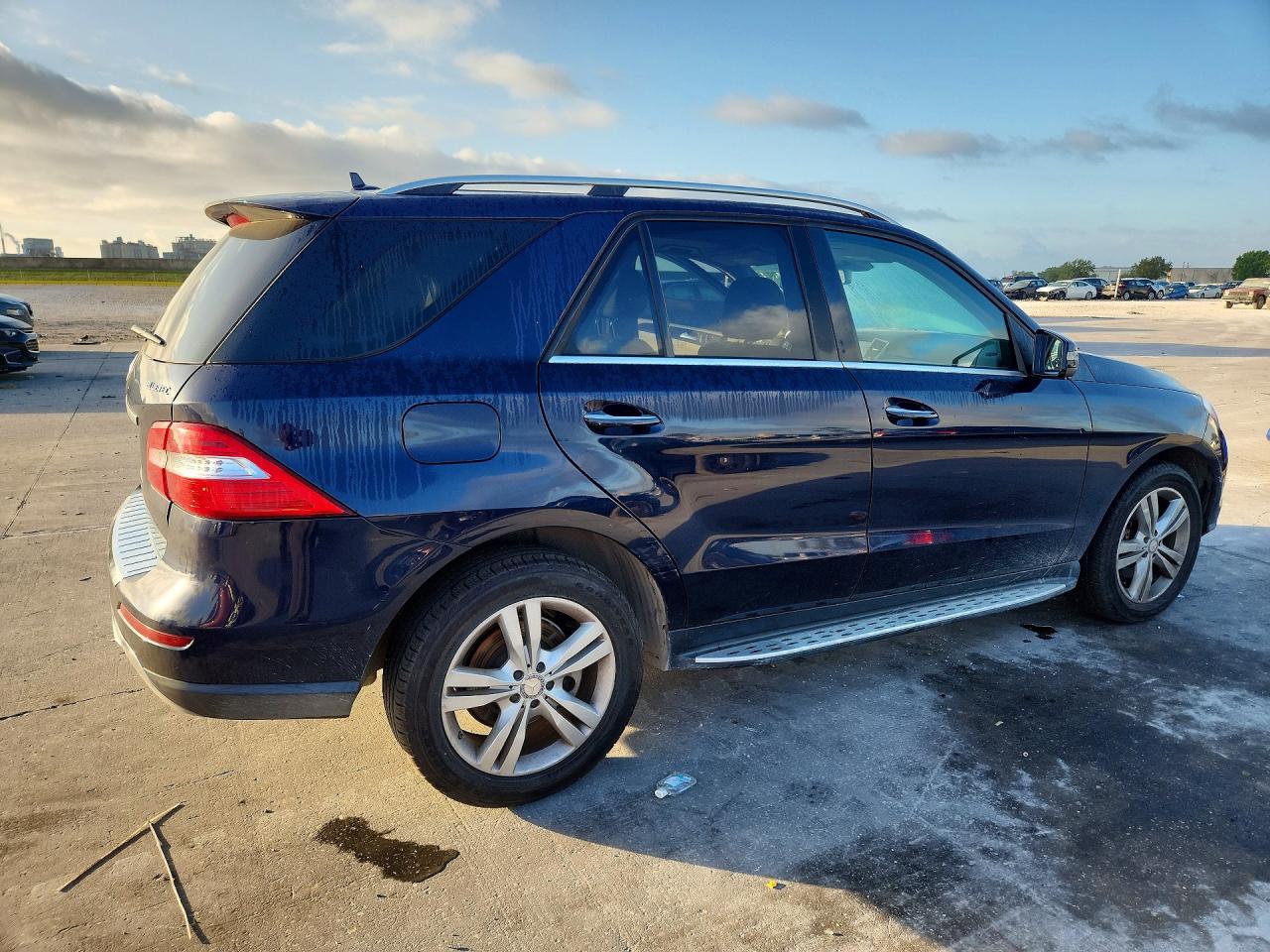 2013 Mercedes-benz Ml 350 Bluetec Blue vin: 4JGDA2EBXDA169619