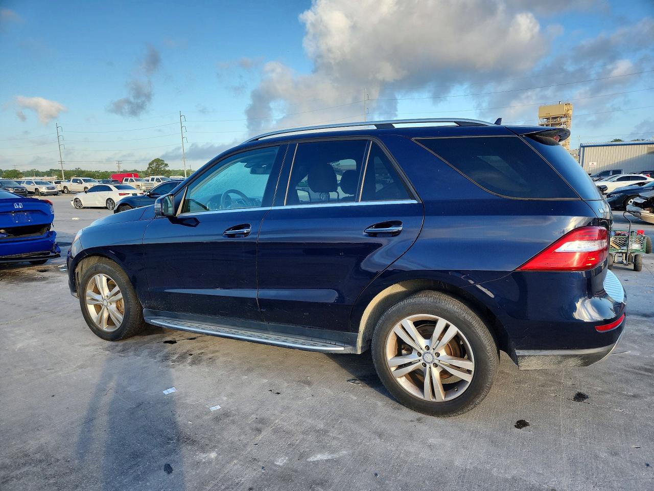 2013 Mercedes-benz Ml 350 Bluetec Blue vin: 4JGDA2EBXDA169619