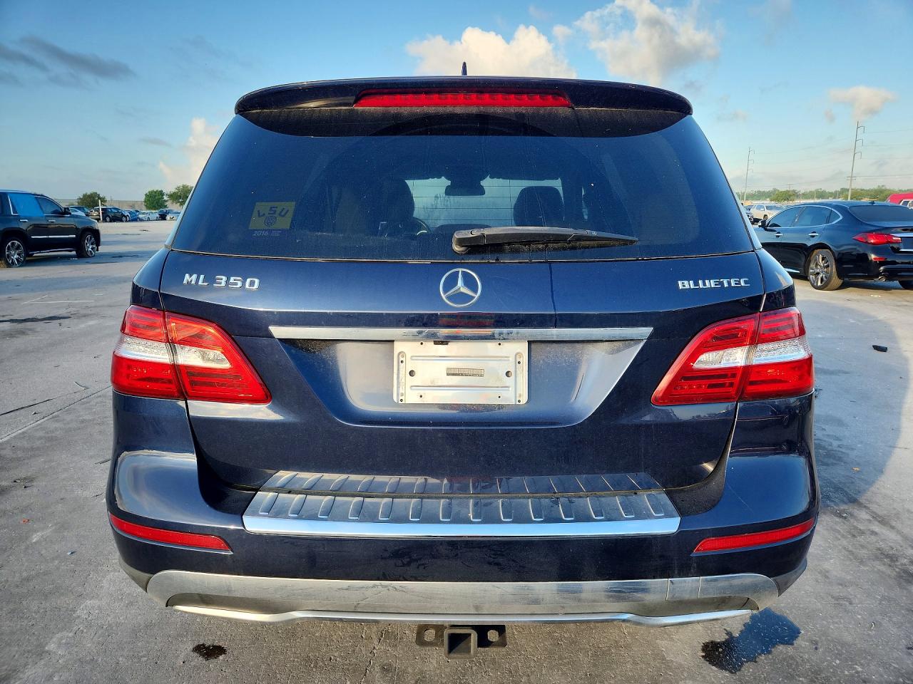 2013 Mercedes-benz Ml 350 Bluetec Blue vin: 4JGDA2EBXDA169619