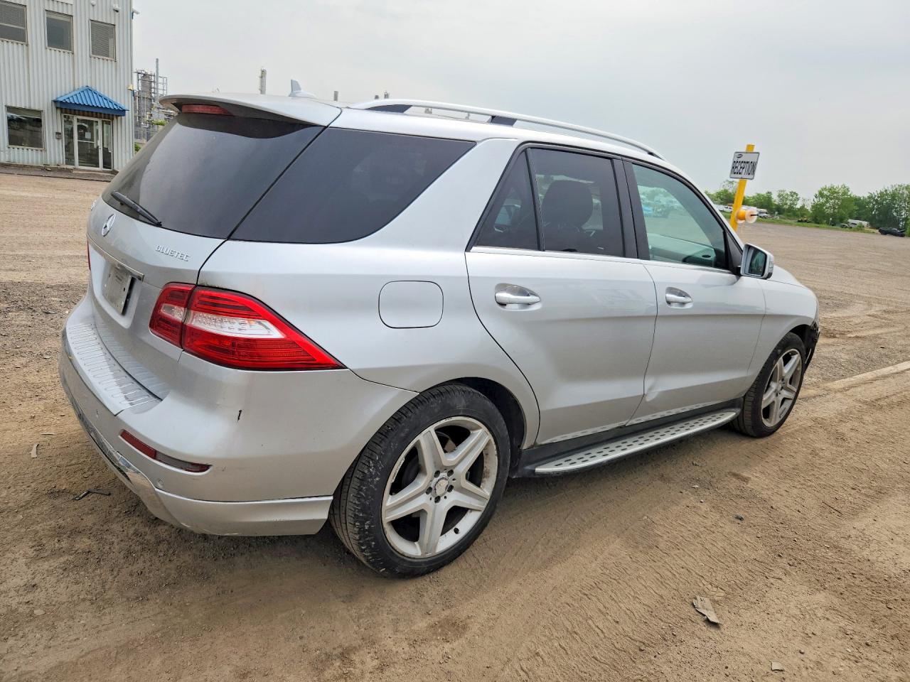 2013 Mercedes-benz Ml 350 Bluetec Серебряный vin: 4JGDA2EBXDA191071