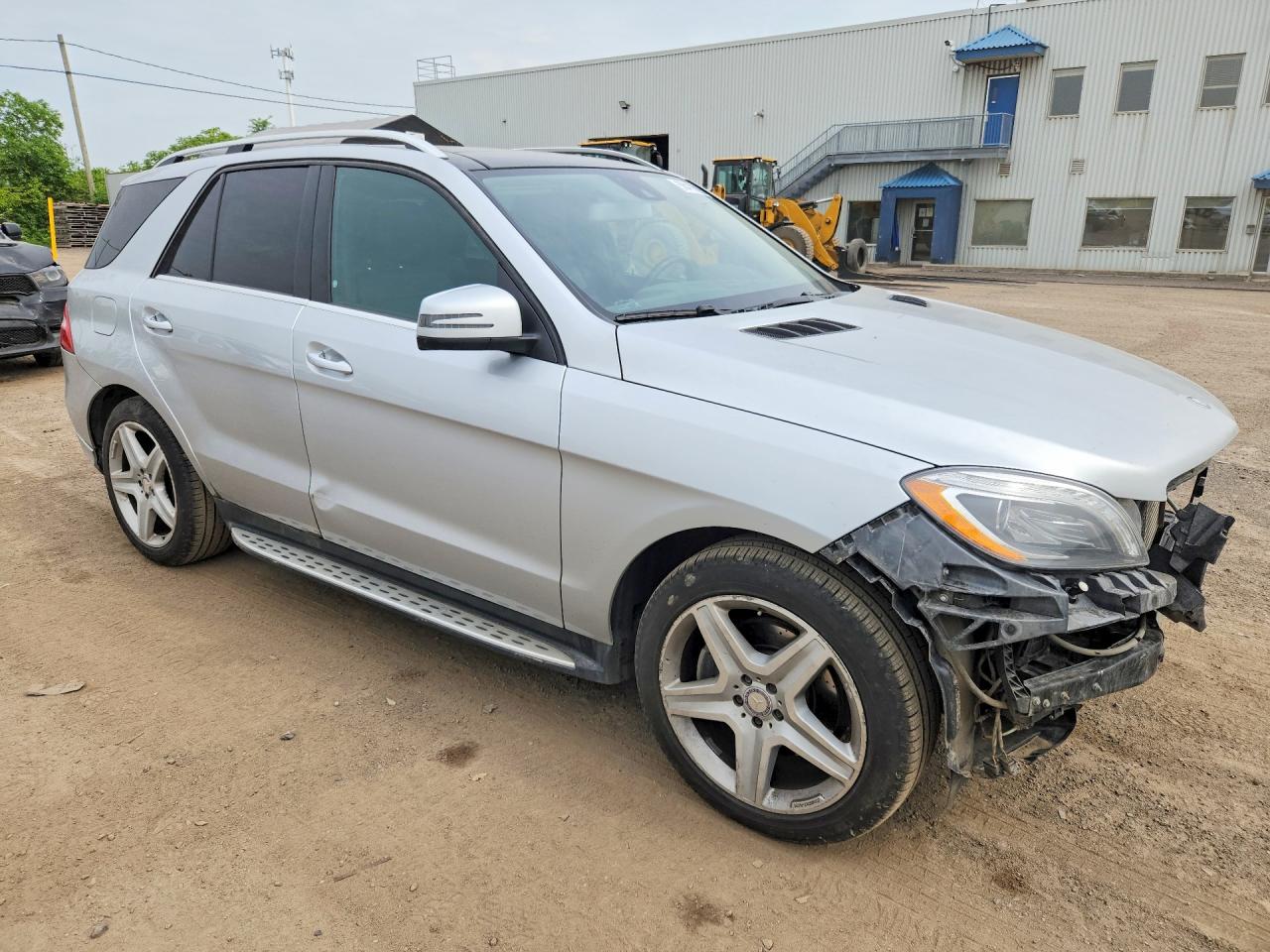 2013 Mercedes-benz Ml 350 Bluetec Серебряный vin: 4JGDA2EBXDA191071