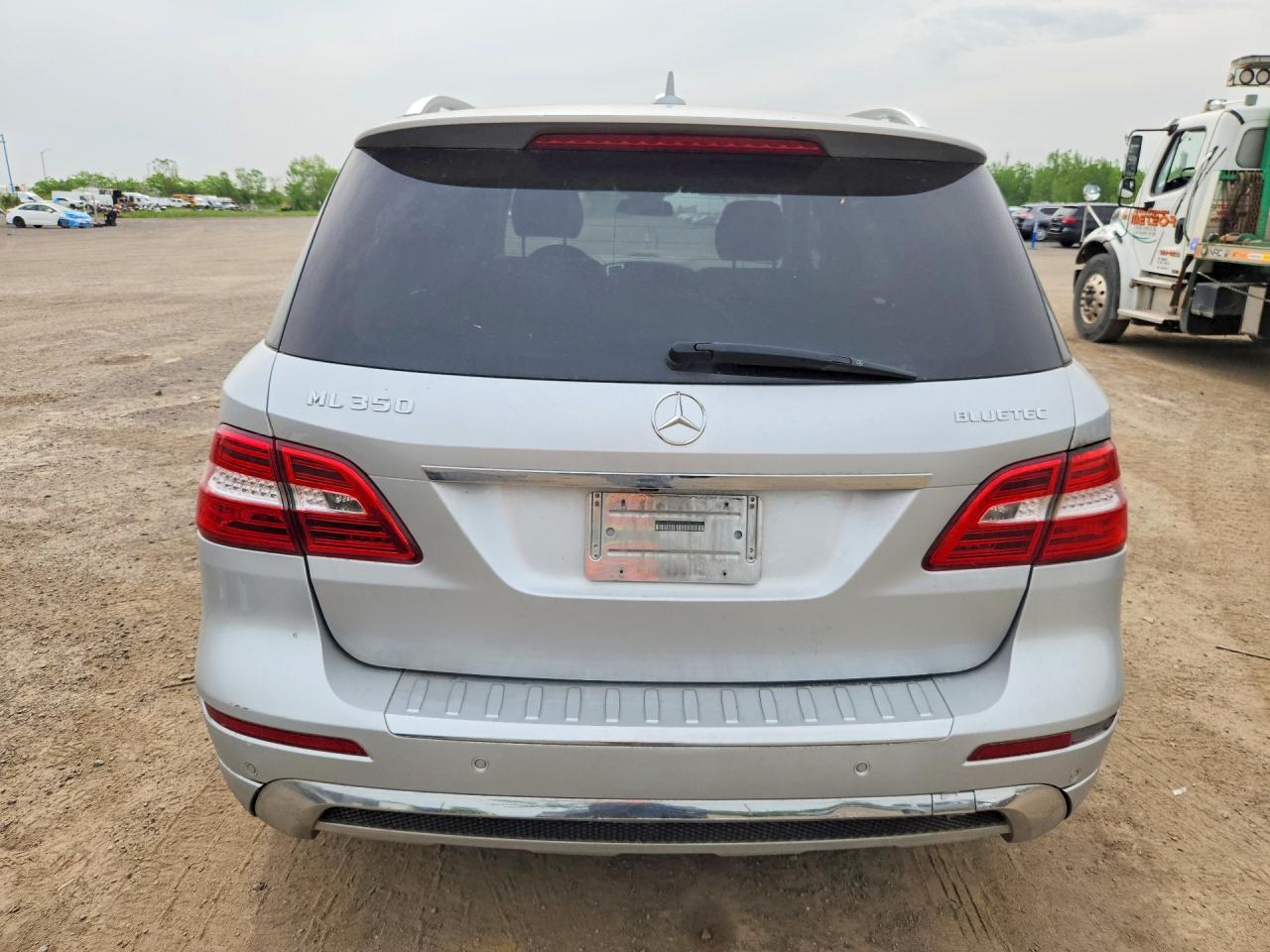 2013 Mercedes-benz Ml 350 Bluetec Серебряный vin: 4JGDA2EBXDA191071