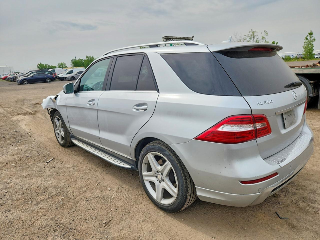 2013 Mercedes-benz Ml 350 Bluetec Серебряный vin: 4JGDA2EBXDA191071