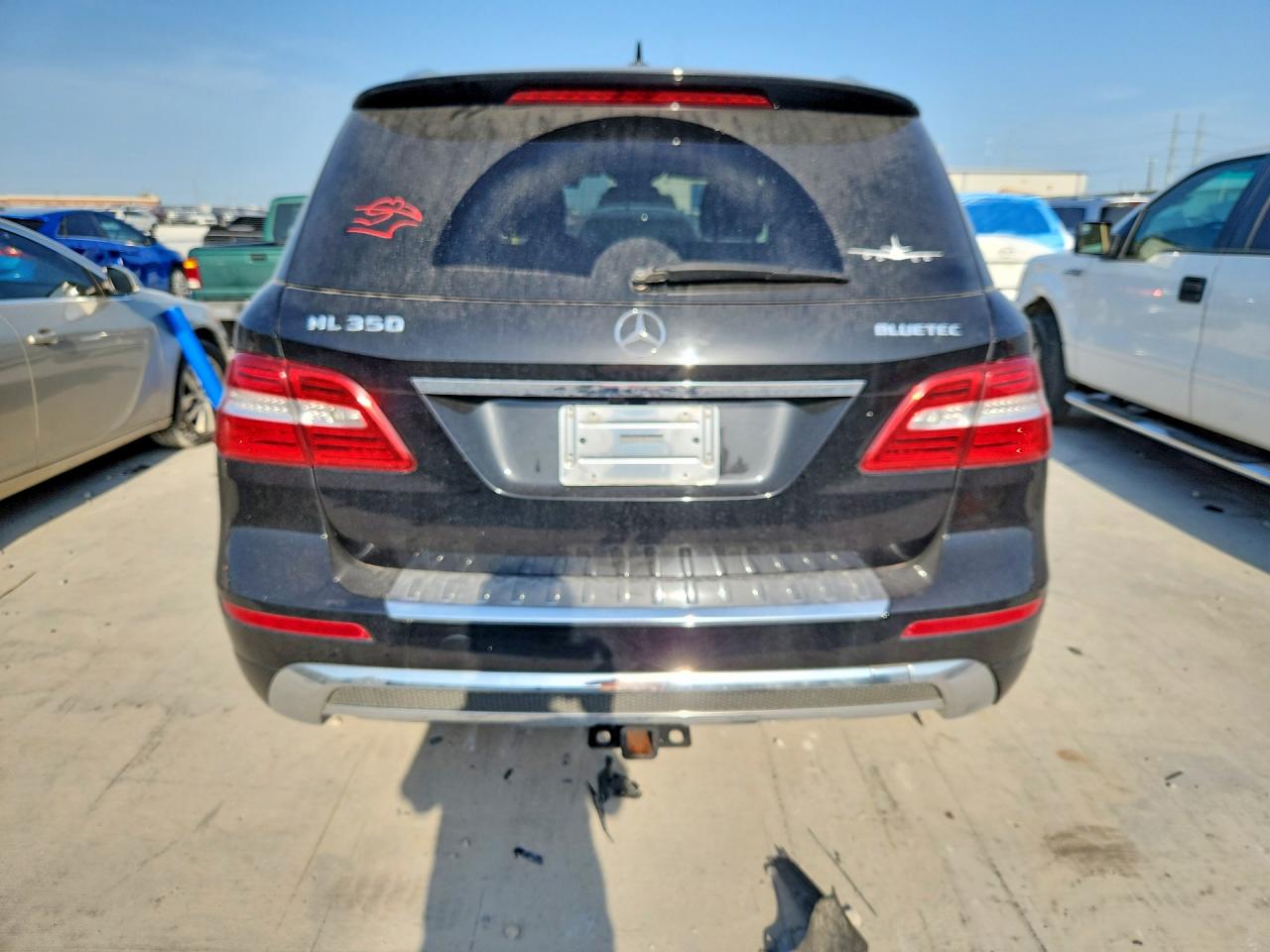 2014 Mercedes-benz Ml 350 Bluetec Black vin: 4JGDA2EBXEA361978