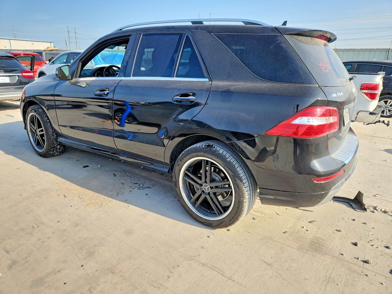 2014 Mercedes-benz Ml 350 Bluetec Black vin: 4JGDA2EBXEA361978