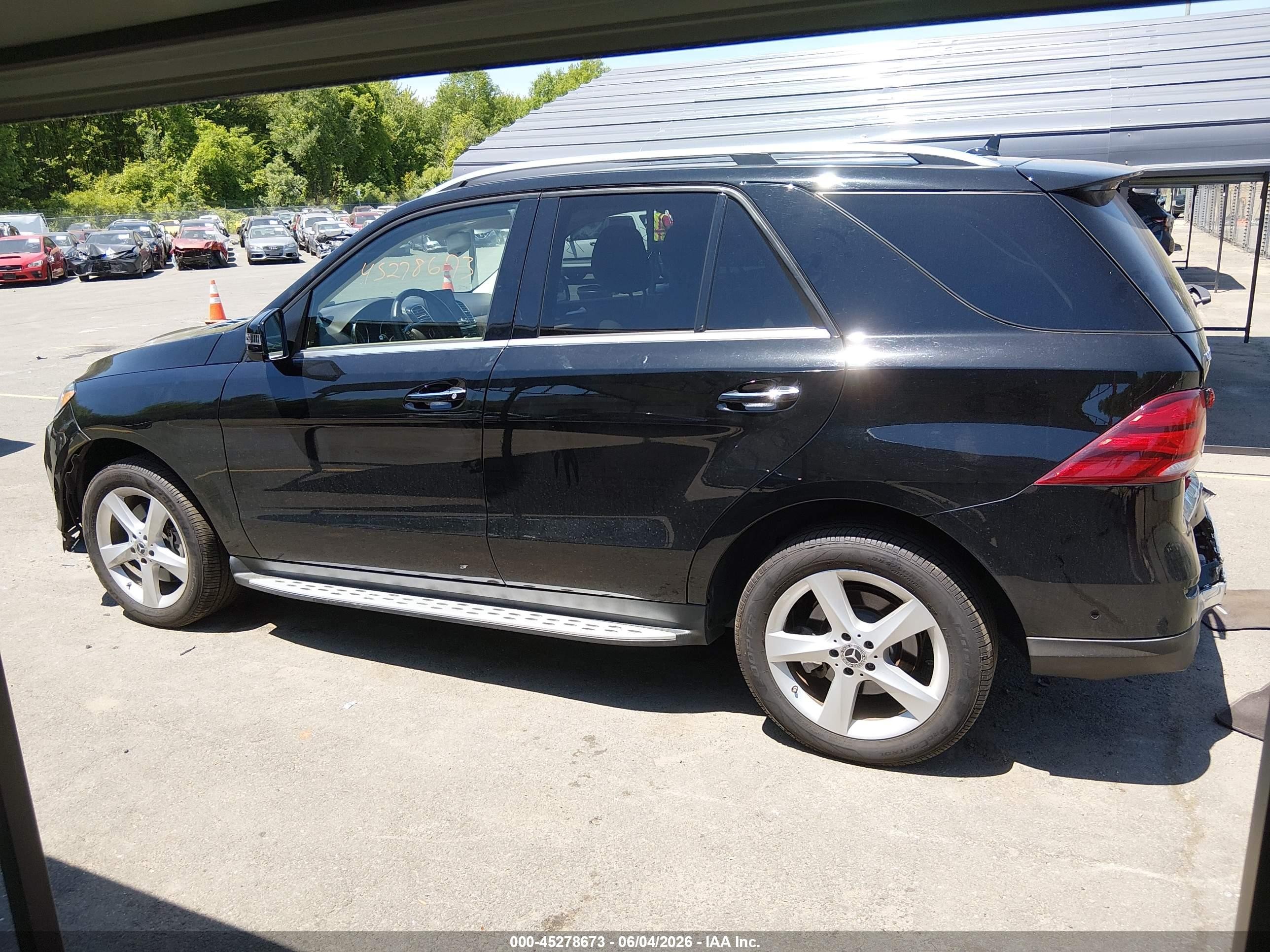 2019 Mercedes-benz Gle 400 4matic Black vin: 4JGDA5GB4KB205570