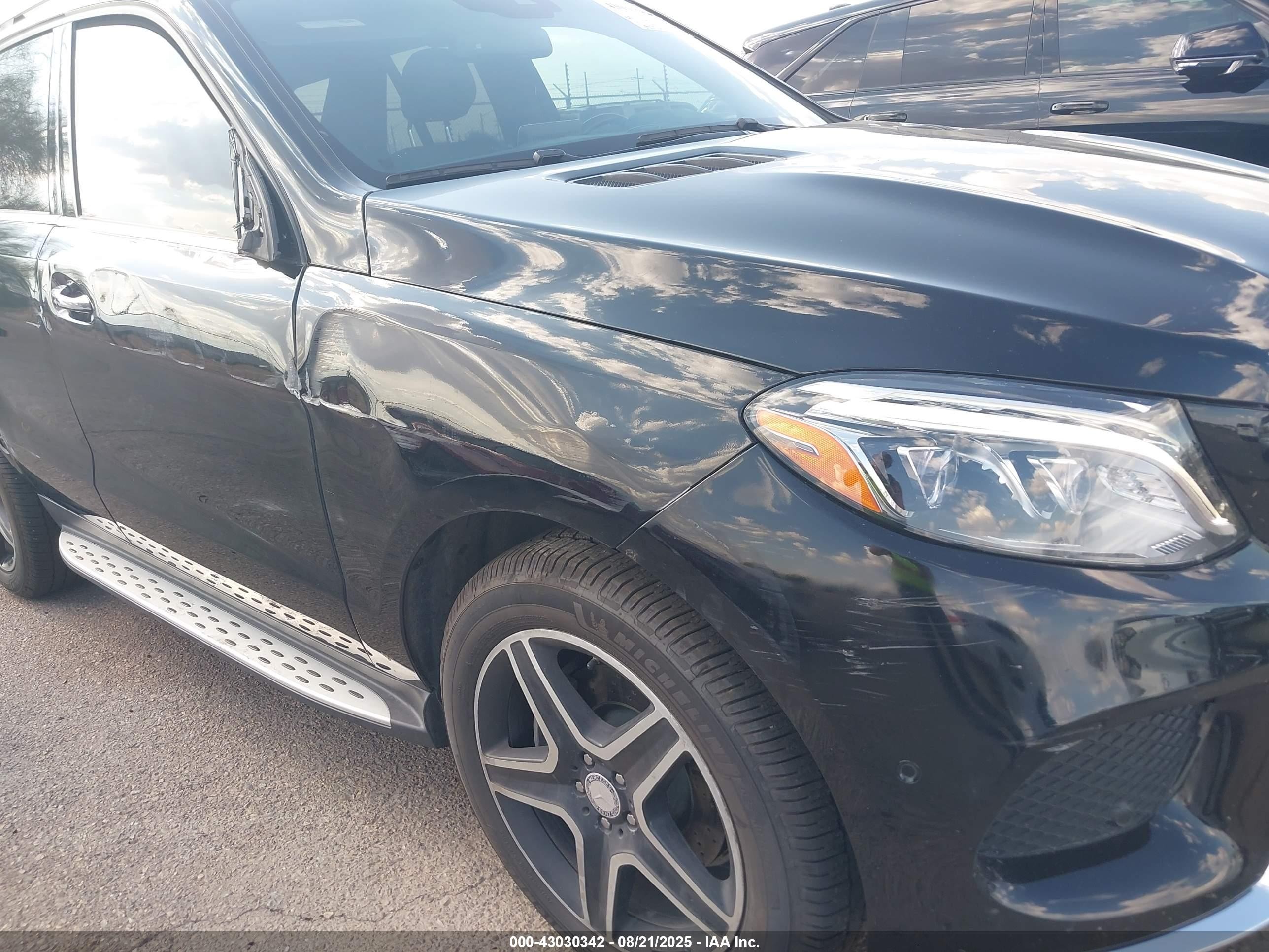 2016 Mercedes-benz Gle 400 4matic Black vin: 4JGDA5GB8GA677378