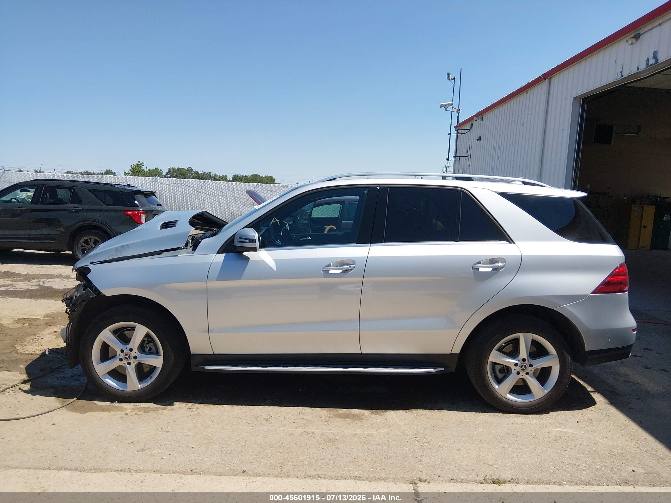 2019 Mercedes-benz Gle 400 4matic Белый vin: 4JGDA5GB9KB205872