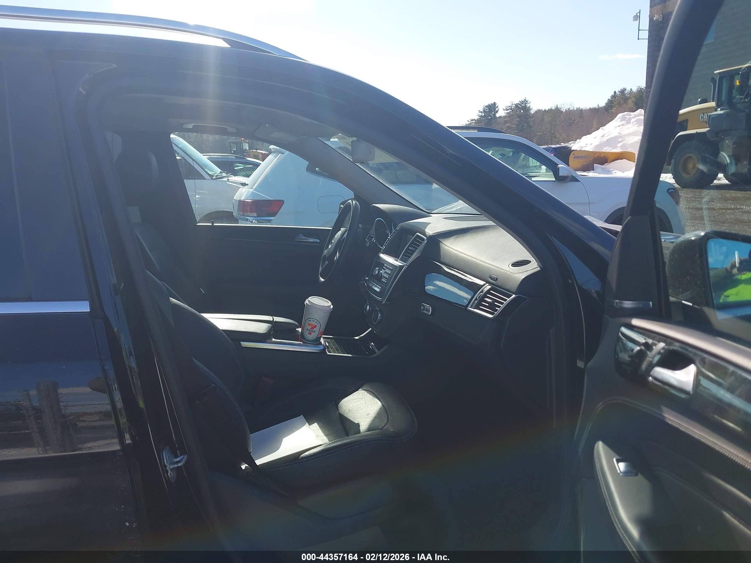 2015 Mercedes-benz Ml 400 4matic Black vin: 4JGDA5GBXFA545124