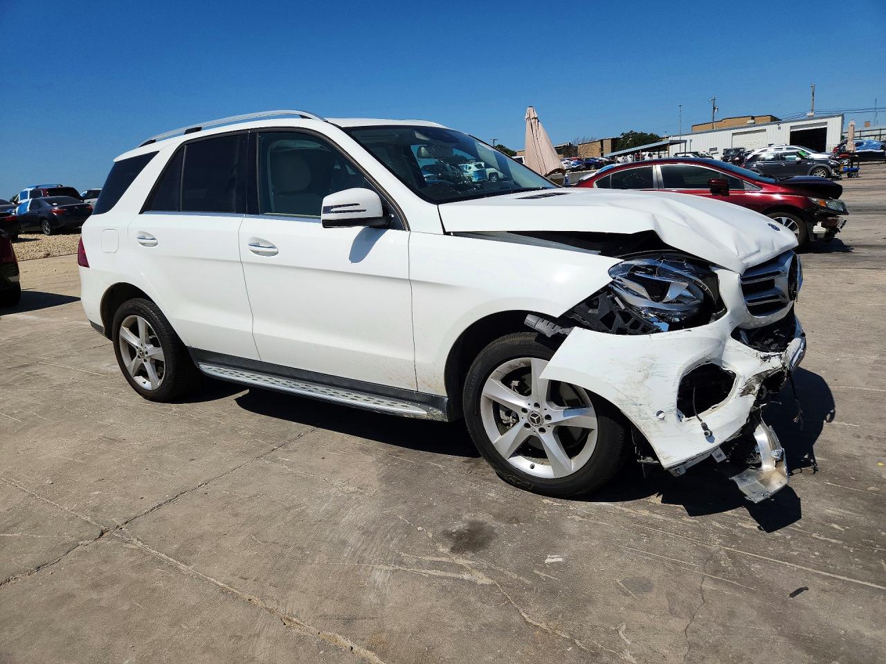 2019 Mercedes-benz Gle 400 4matic White vin: 4JGDA5GBXKB210062