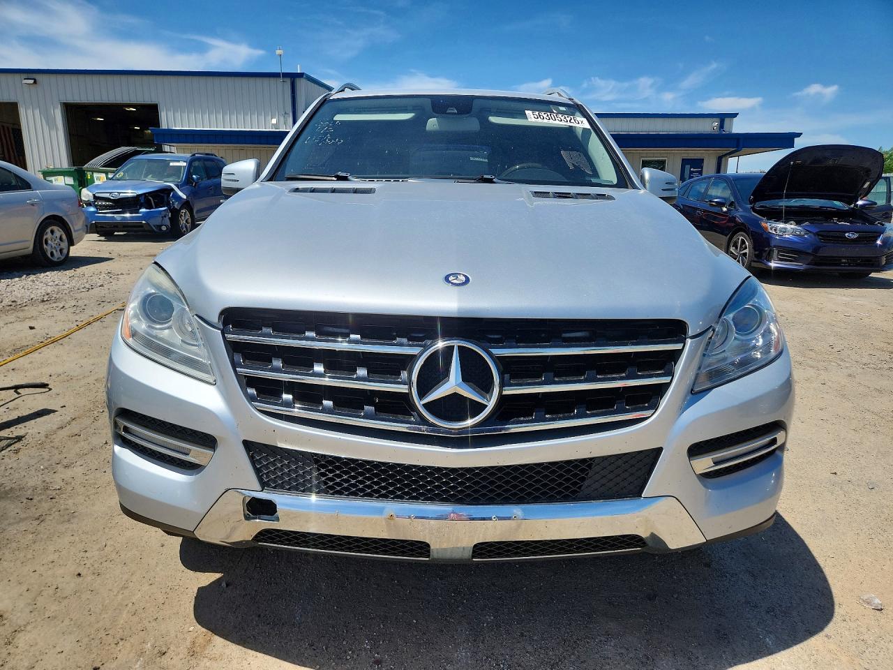 2012 Mercedes-benz Ml 350 4matic Серебряный vin: 4JGDA5HB0CA009633