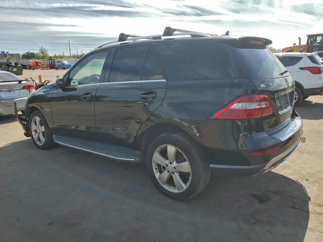 2012 Mercedes-benz Ml 350 4matic Black vin: 4JGDA5HB0CA020034