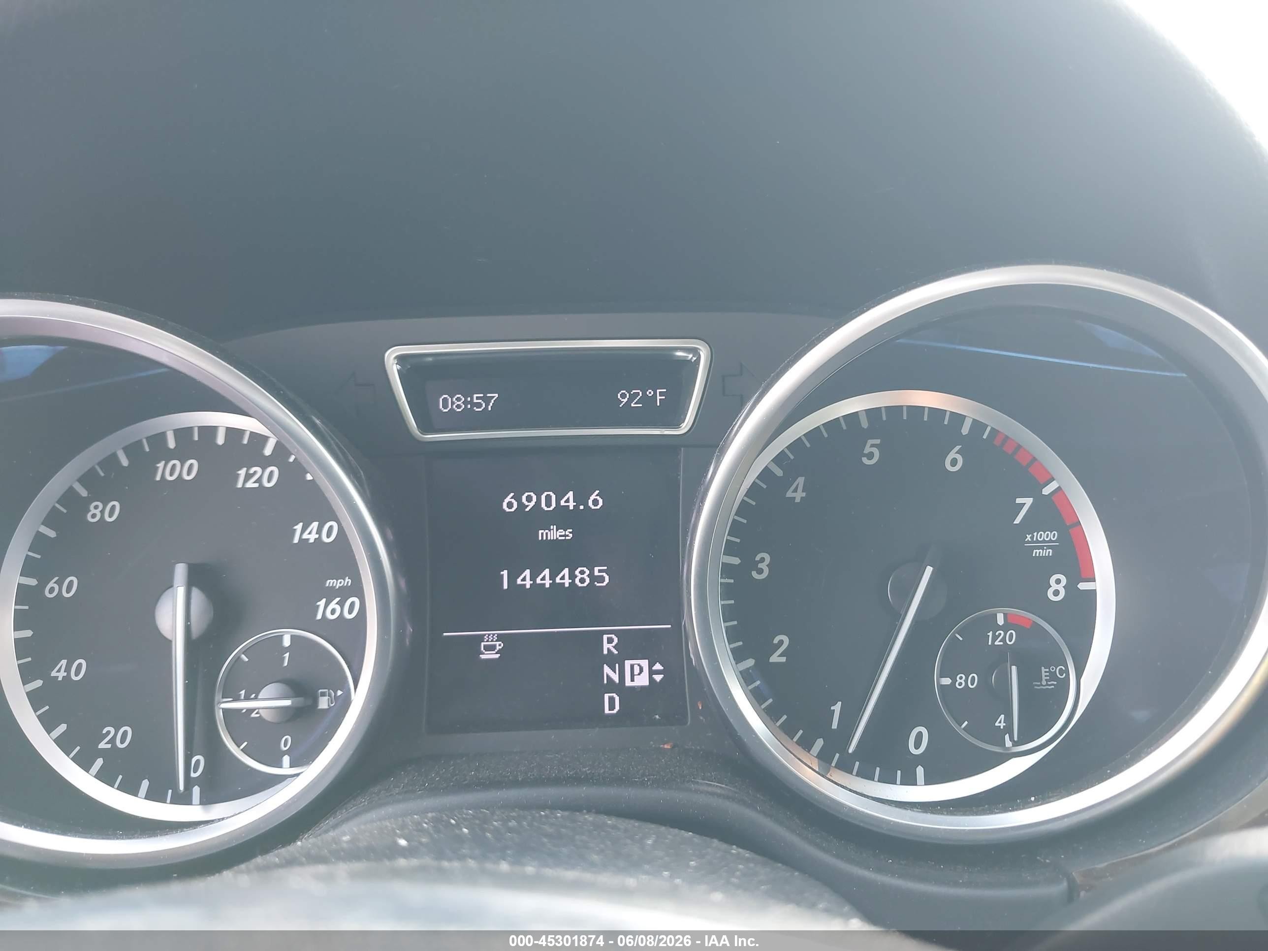 2012 Mercedes-benz Ml 350 4matic Gray vin: 4JGDA5HB0CA028084