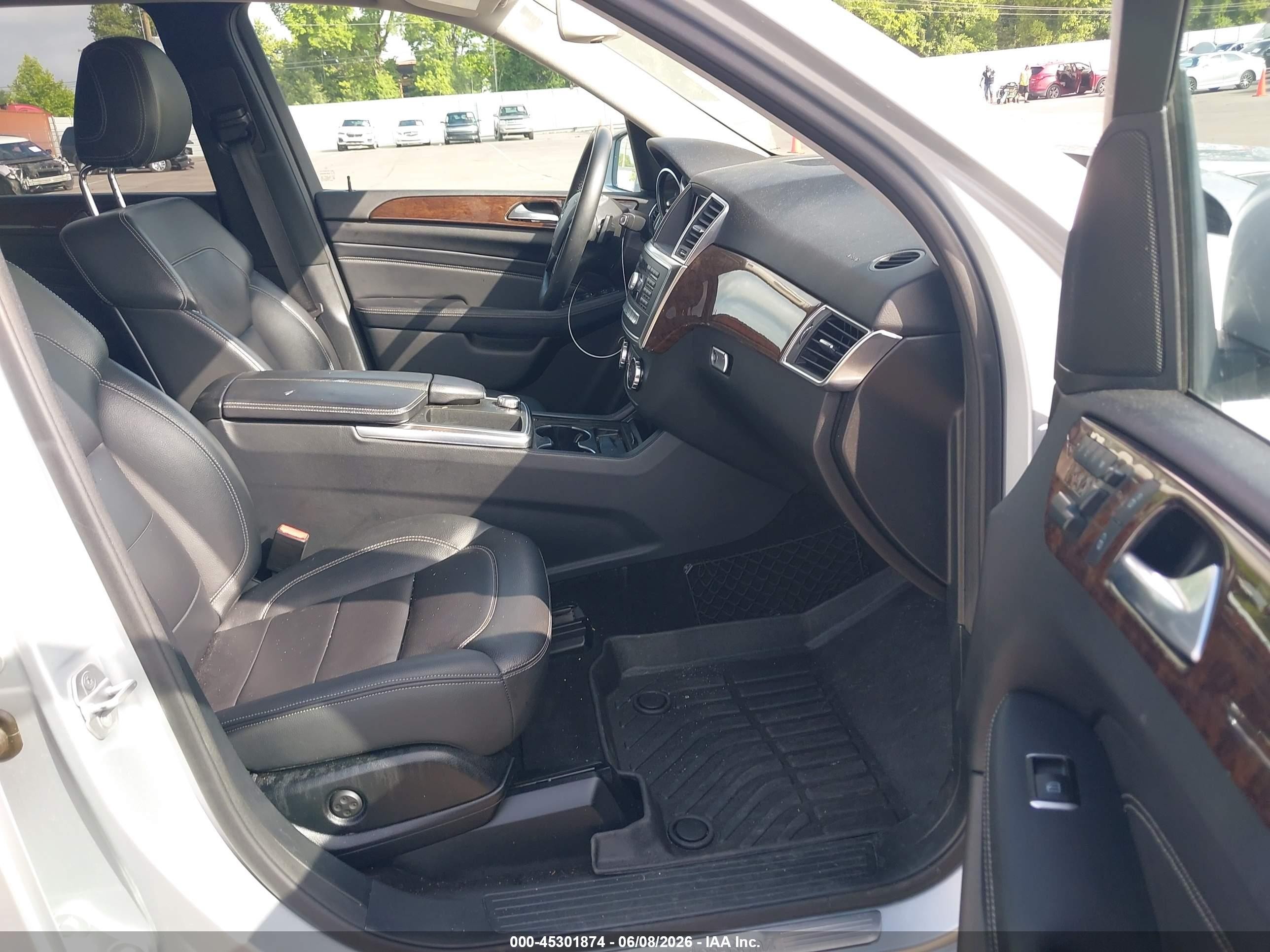 2012 Mercedes-benz Ml 350 4matic Gray vin: 4JGDA5HB0CA028084