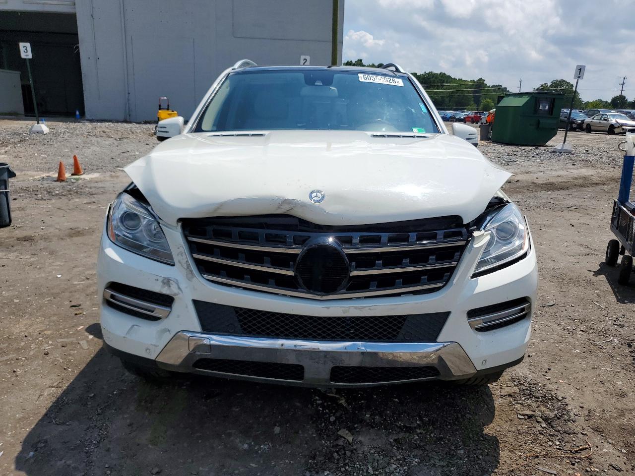 2012 Mercedes-benz Ml 350 4matic Белый vin: 4JGDA5HB0CA036959