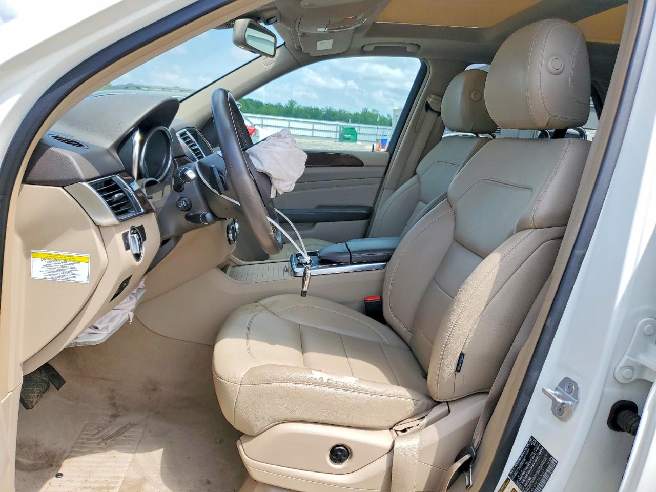 2012 Mercedes-benz Ml 350 4matic Белый vin: 4JGDA5HB0CA036959