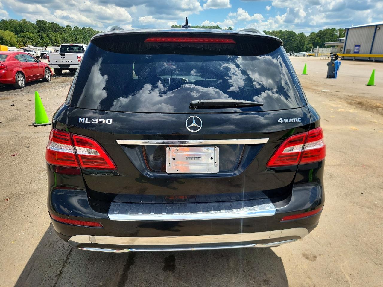 2012 Mercedes-benz Ml 350 4matic Black vin: 4JGDA5HB0CA056015