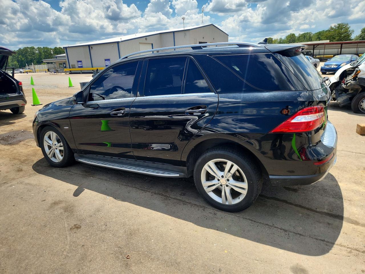 2012 Mercedes-benz Ml 350 4matic Black vin: 4JGDA5HB0CA056015