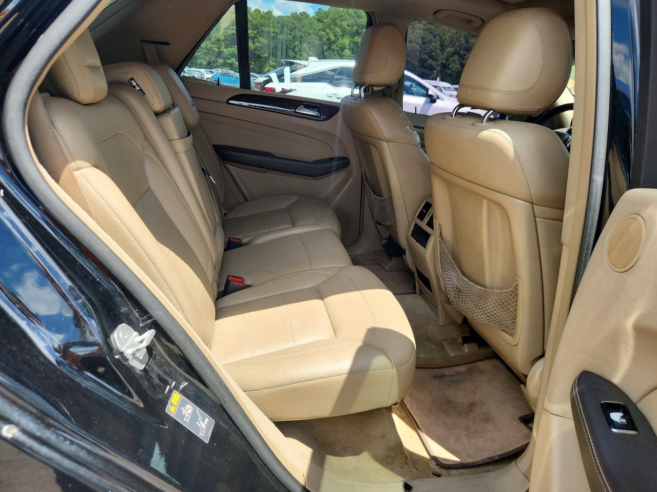 2012 Mercedes-benz Ml 350 4matic Black vin: 4JGDA5HB0CA056015