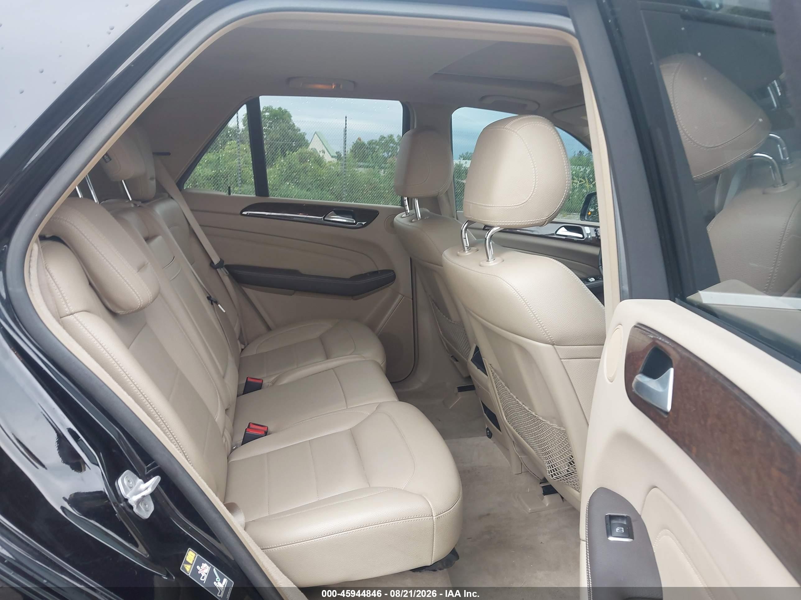 2012 Mercedes-benz Ml 350 4matic Black vin: 4JGDA5HB0CA061957