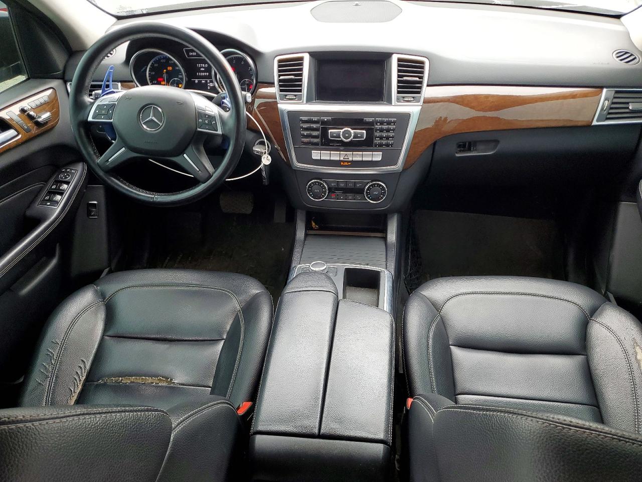 2012 Mercedes-benz Ml 350 4matic Black vin: 4JGDA5HB0CA063076