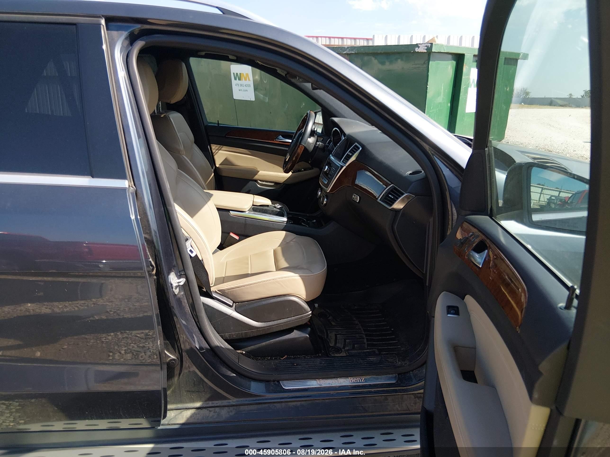2013 Mercedes-benz Ml 350 4matic Серый vin: 4JGDA5HB0DA114996