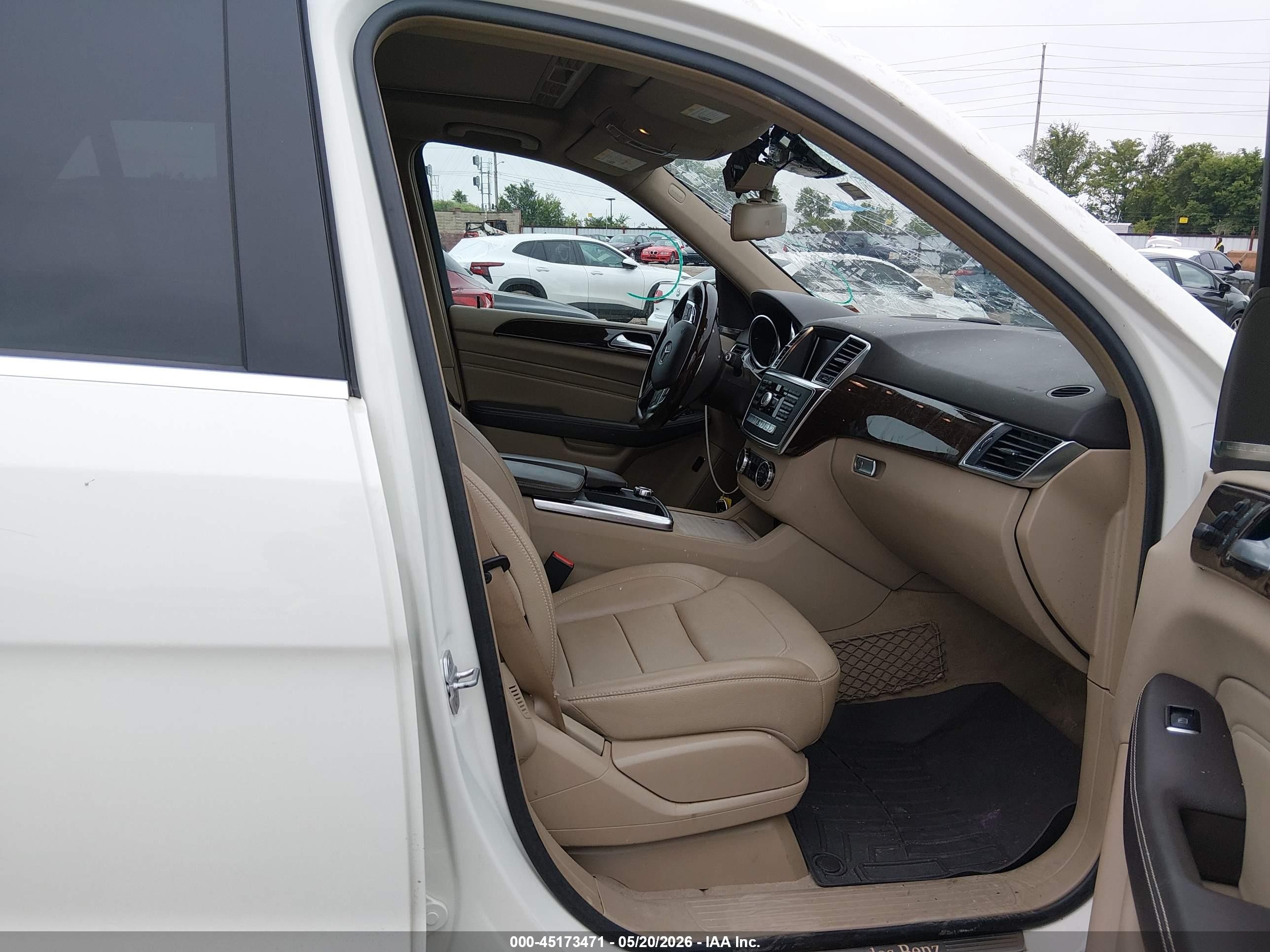 2013 Mercedes-benz Ml 350 4matic White vin: 4JGDA5HB0DA174499