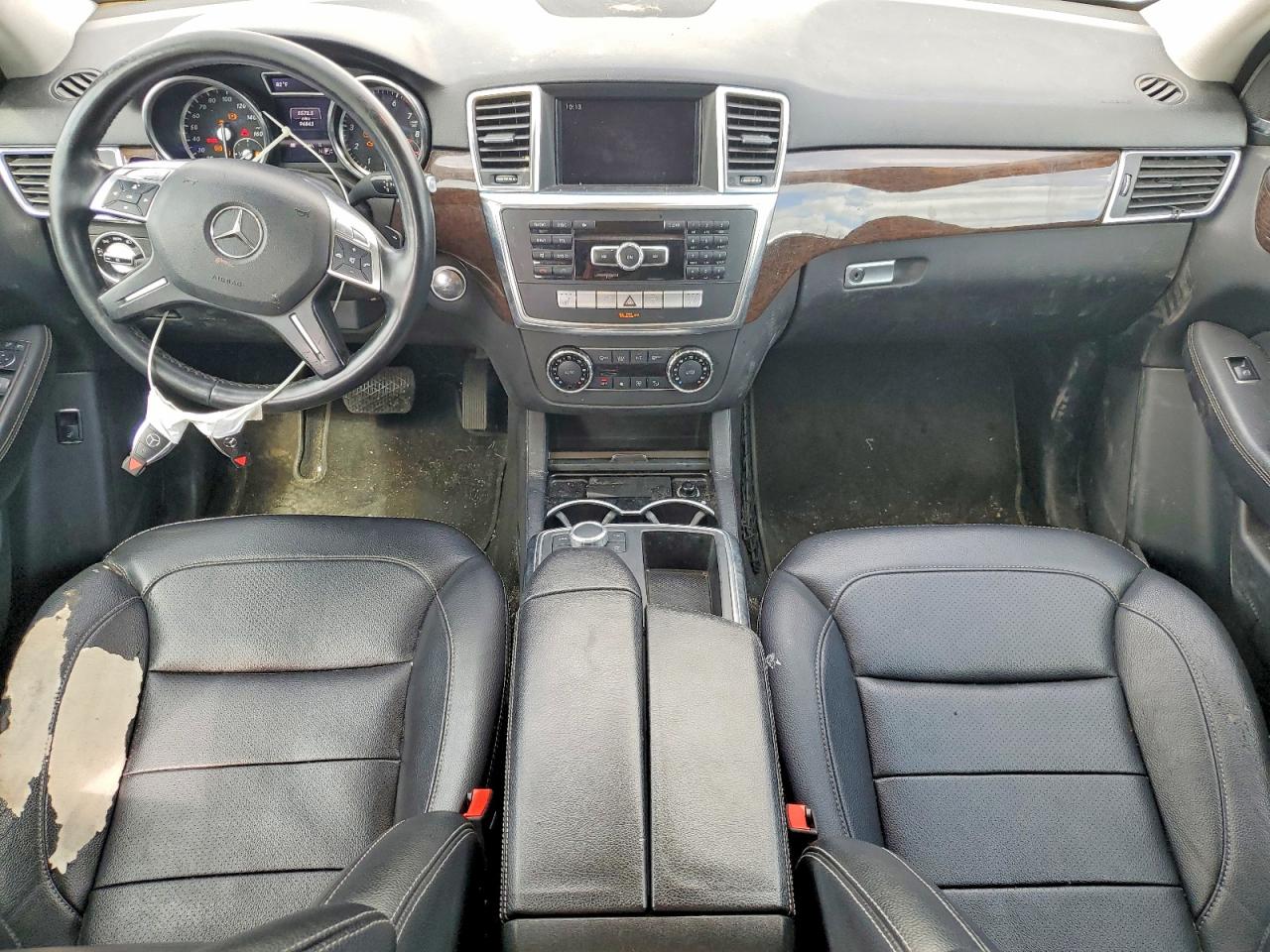 2013 Mercedes-benz Ml 350 4matic White vin: 4JGDA5HB0DA189102