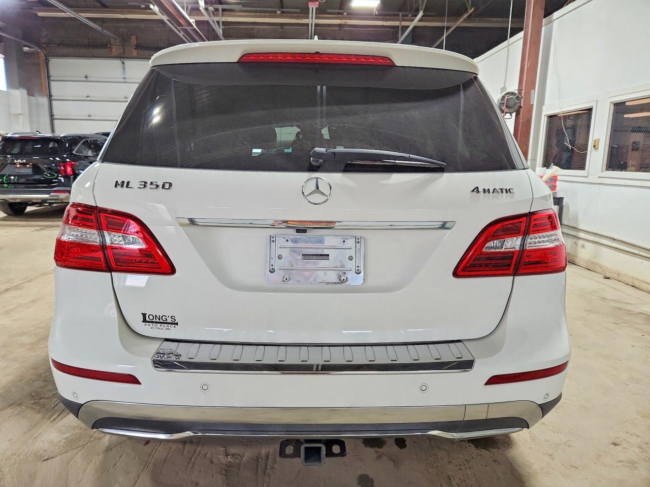2013 Mercedes-benz Ml 350 4matic White vin: 4JGDA5HB0DA207548
