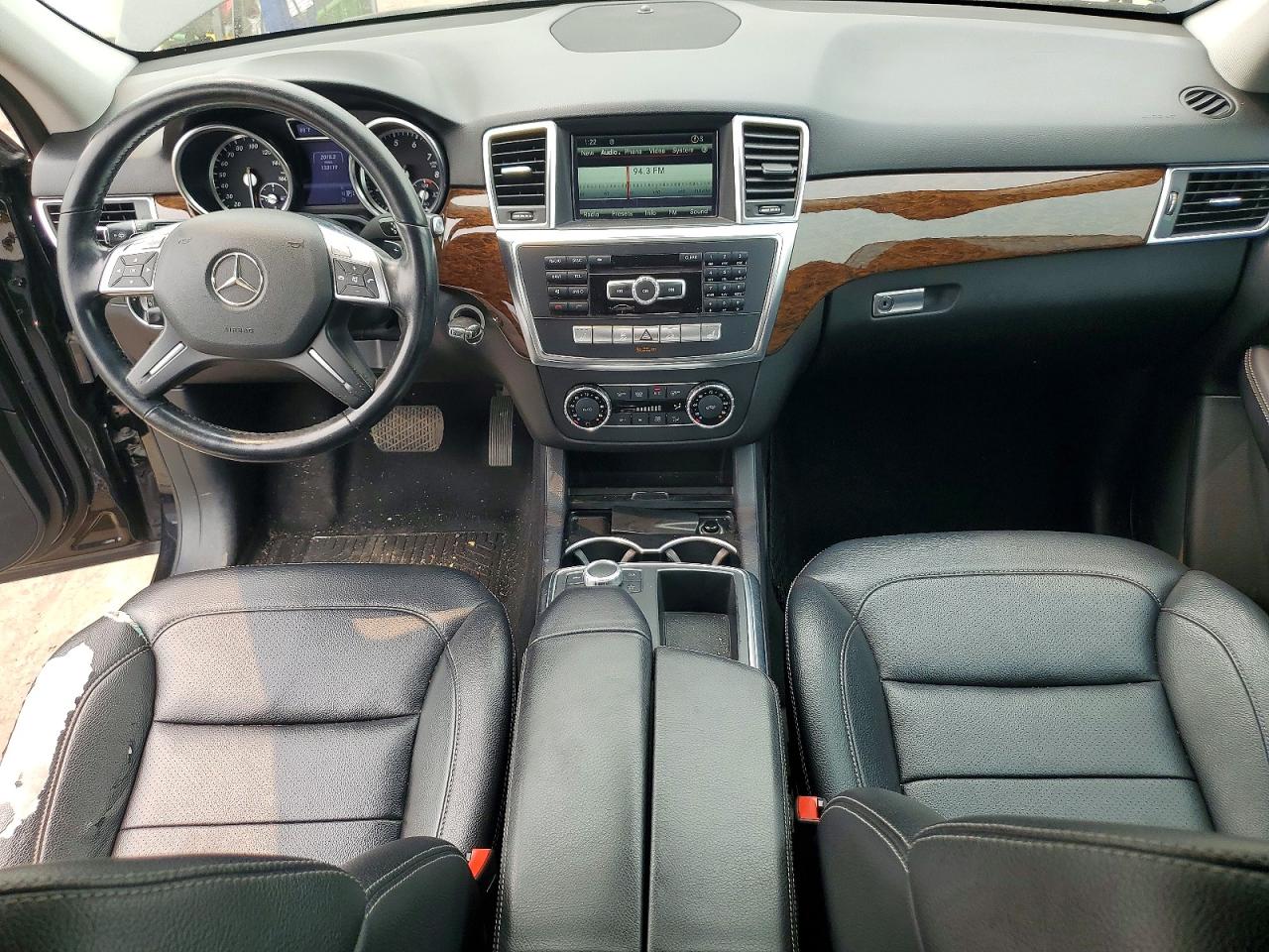 2013 Mercedes-benz Ml 350 4matic Black vin: 4JGDA5HB0DA250707