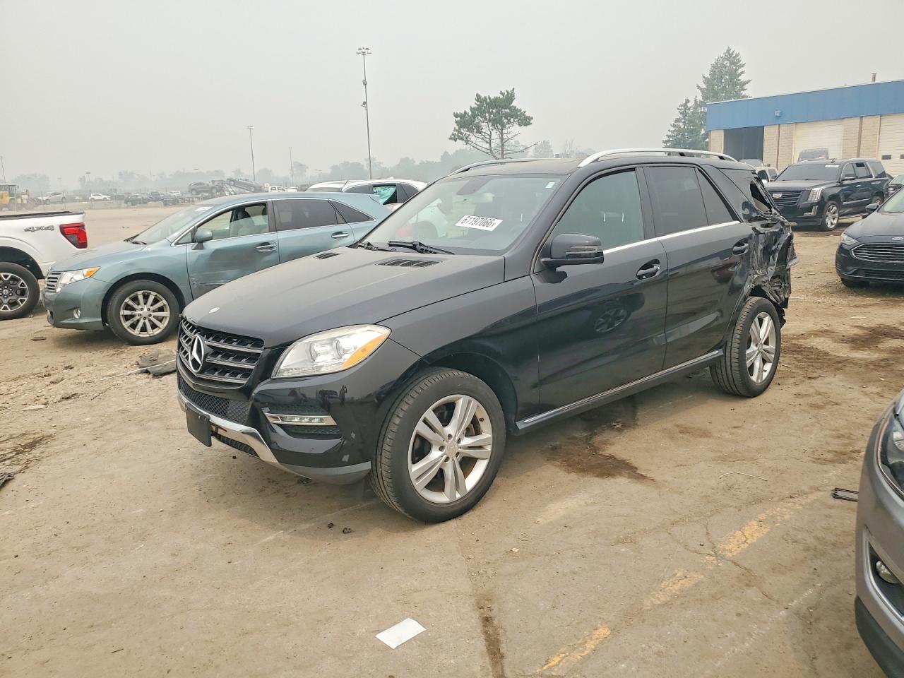 2013 Mercedes-benz Ml 350 4matic Черный vin: 4JGDA5HB0DA250707