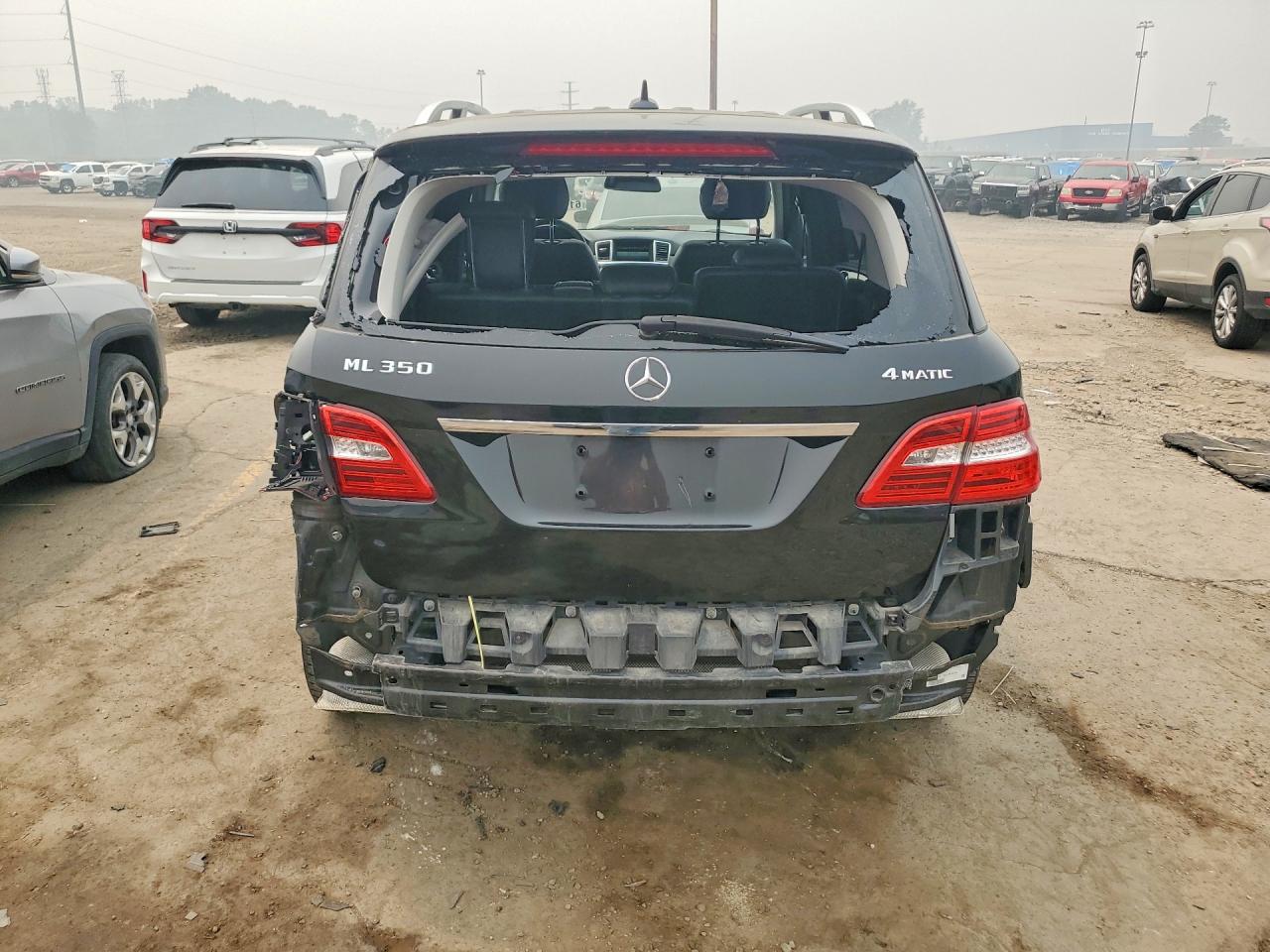 2013 Mercedes-benz Ml 350 4matic Black vin: 4JGDA5HB0DA250707