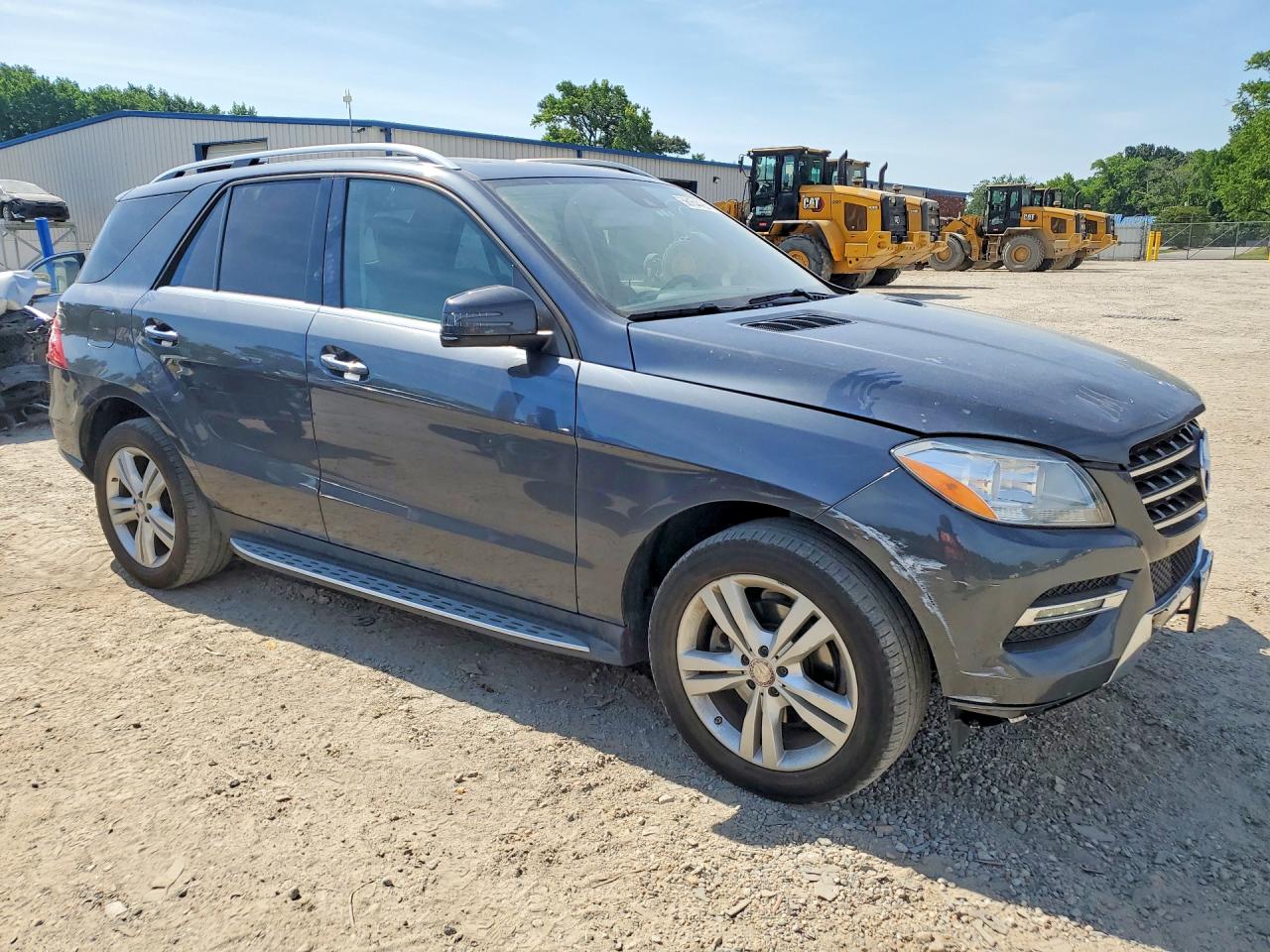 2013 Mercedes-benz Ml 350 4matic Charcoal vin: 4JGDA5HB0DA257172
