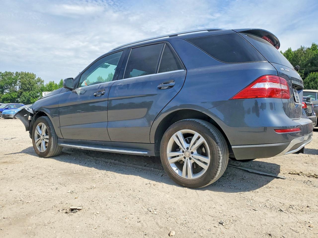 2013 Mercedes-benz Ml 350 4matic Charcoal vin: 4JGDA5HB0DA257172