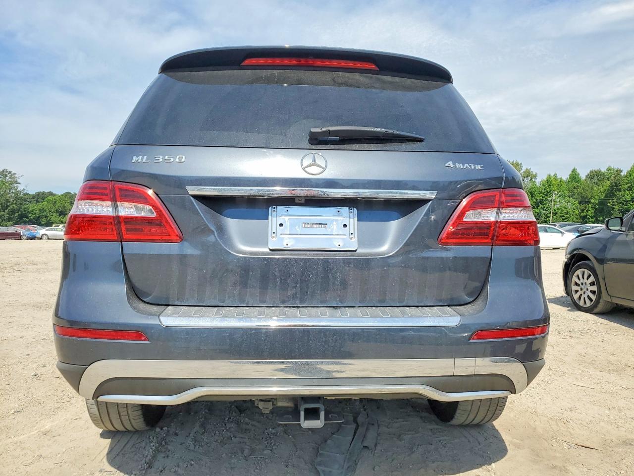 2013 Mercedes-benz Ml 350 4matic Charcoal vin: 4JGDA5HB0DA257172