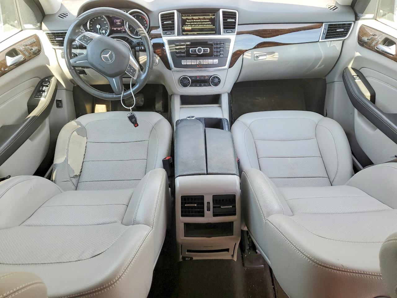 2013 Mercedes-benz Ml 350 4matic Charcoal vin: 4JGDA5HB0DA257172