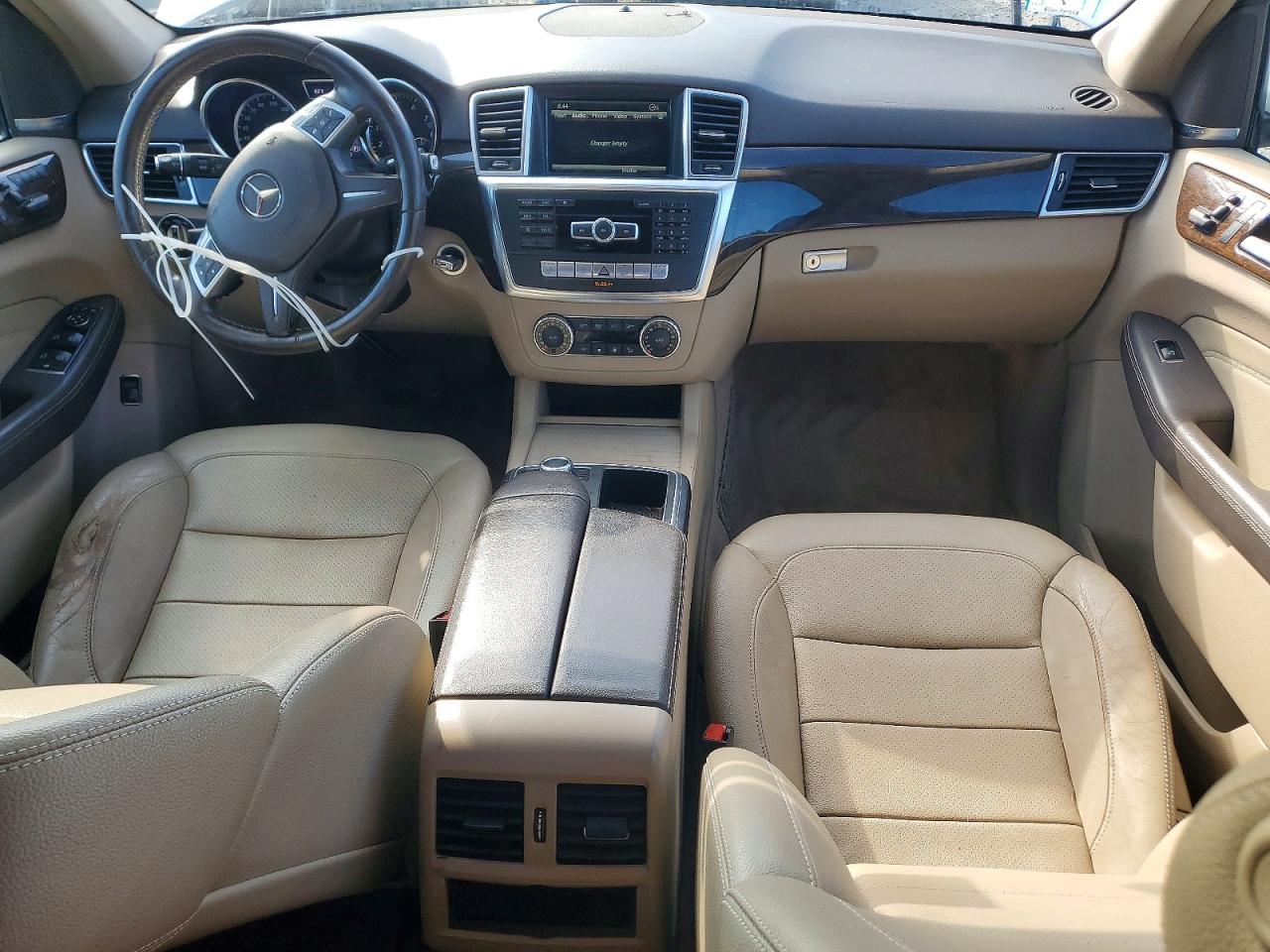 2014 Mercedes-benz Ml 350 4matic White vin: 4JGDA5HB0EA328050