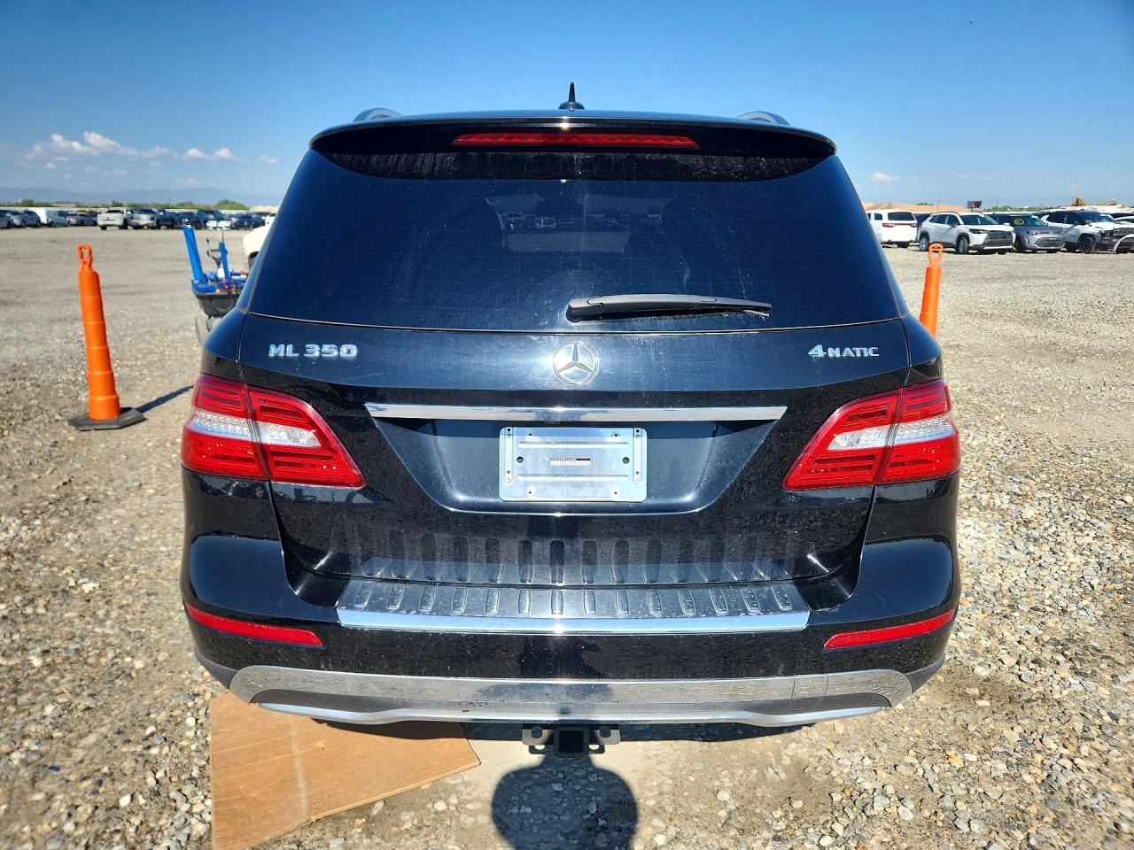 2014 Mercedes-benz Ml 350 4matic Black vin: 4JGDA5HB0EA406682