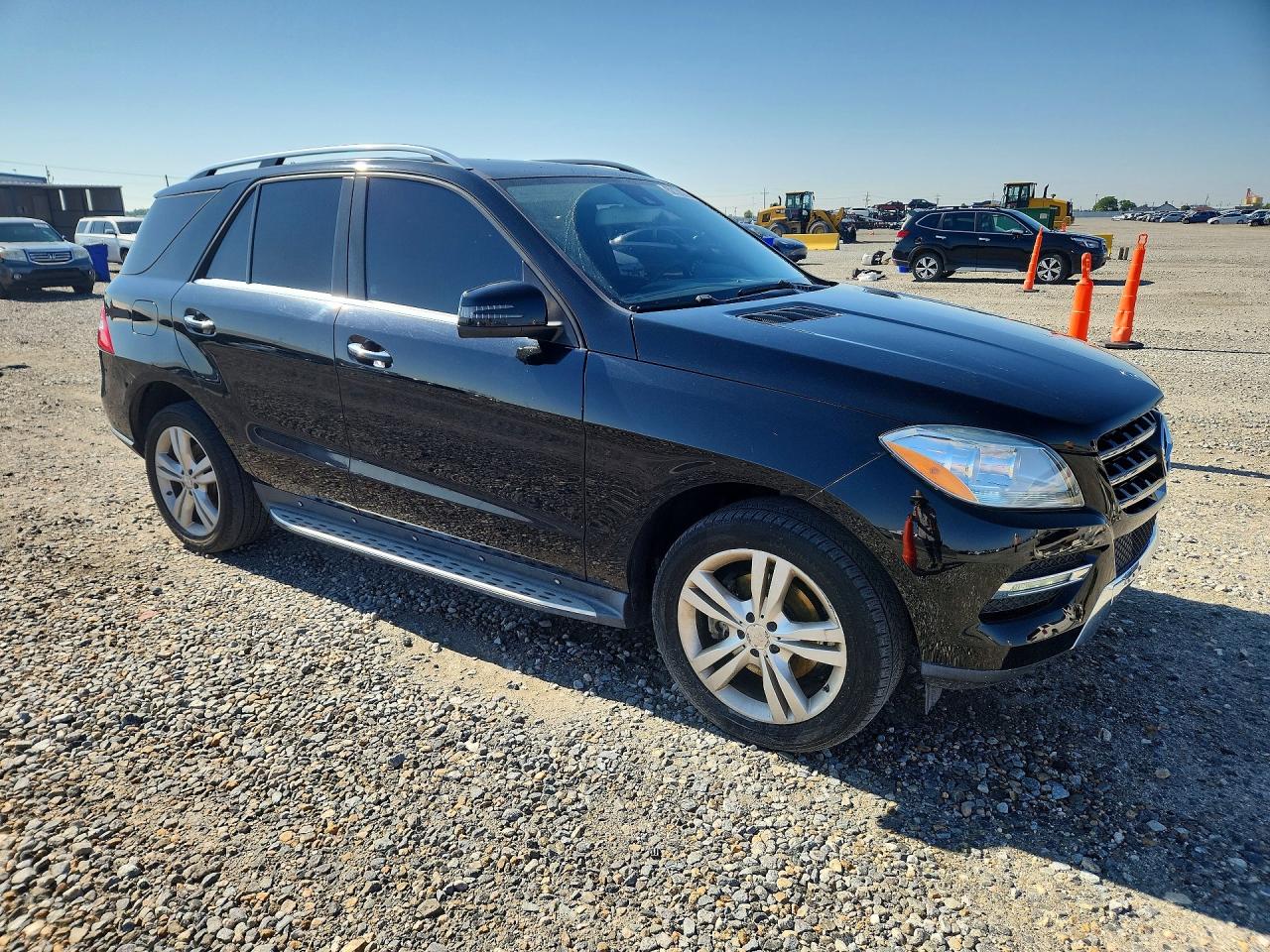 2014 Mercedes-benz Ml 350 4matic Black vin: 4JGDA5HB0EA406682