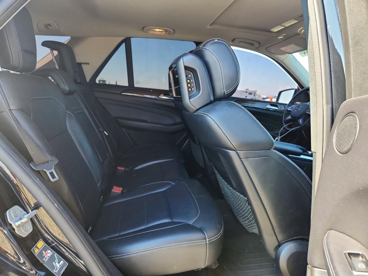 2014 Mercedes-benz Ml 350 4matic Black vin: 4JGDA5HB0EA406682