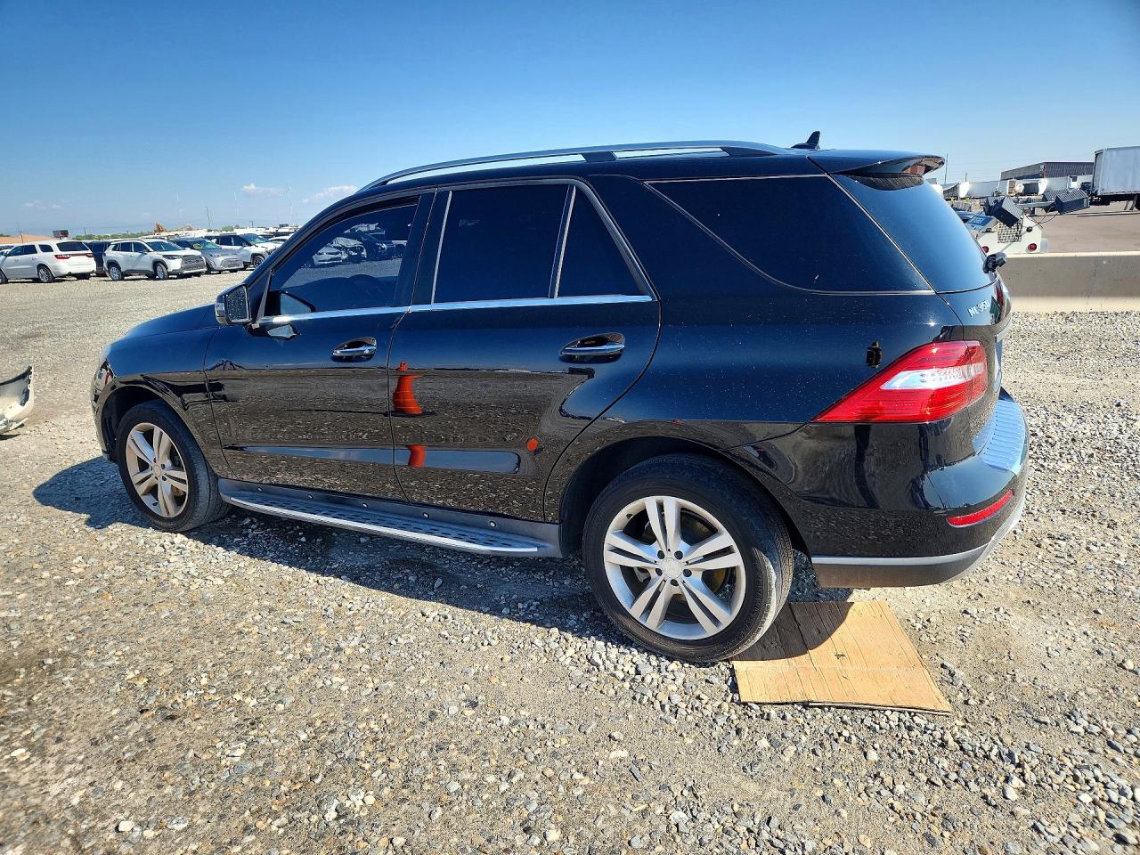 2014 Mercedes-benz Ml 350 4matic Black vin: 4JGDA5HB0EA406682