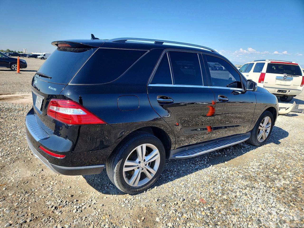 2014 Mercedes-benz Ml 350 4matic Black vin: 4JGDA5HB0EA406682