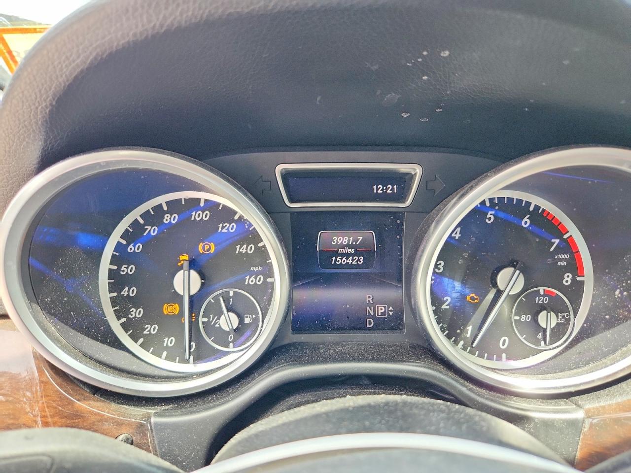 2015 Mercedes-benz Ml 350 4matic Gray vin: 4JGDA5HB0FA465328