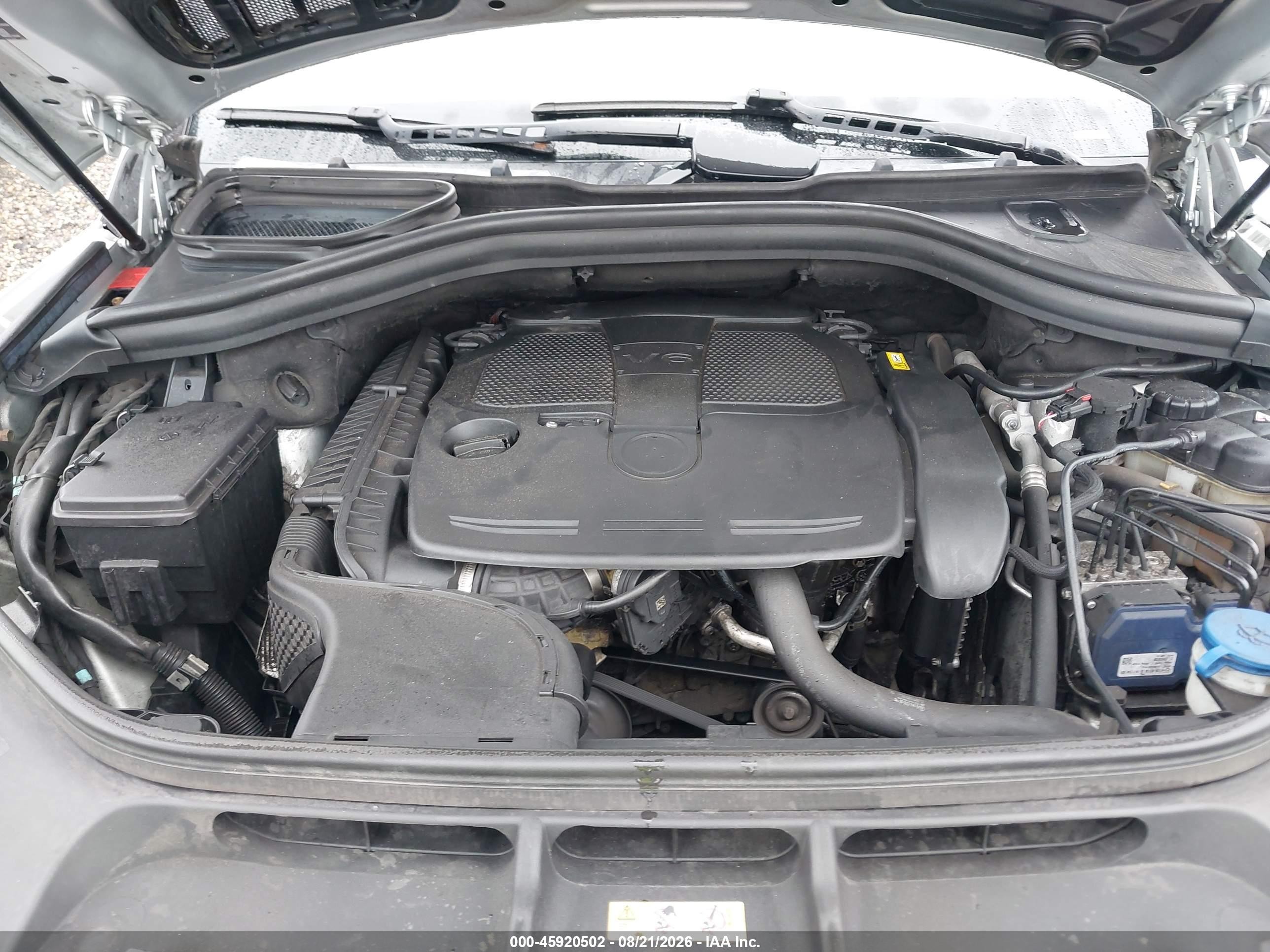 2015 Mercedes-benz Ml 350 4matic Серебряный vin: 4JGDA5HB0FA480248