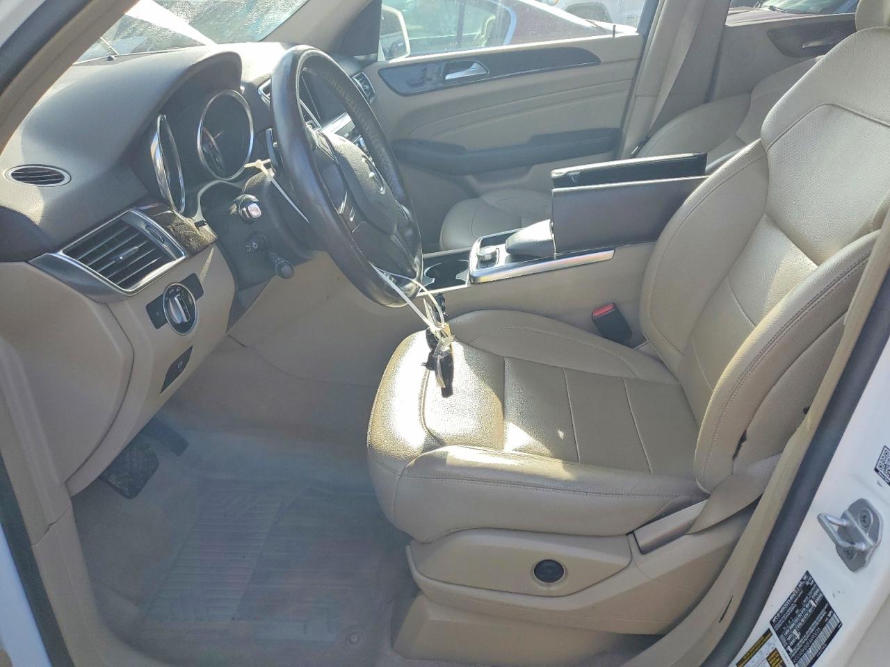 2015 Mercedes-benz Ml 350 4matic White vin: 4JGDA5HB0FA490035
