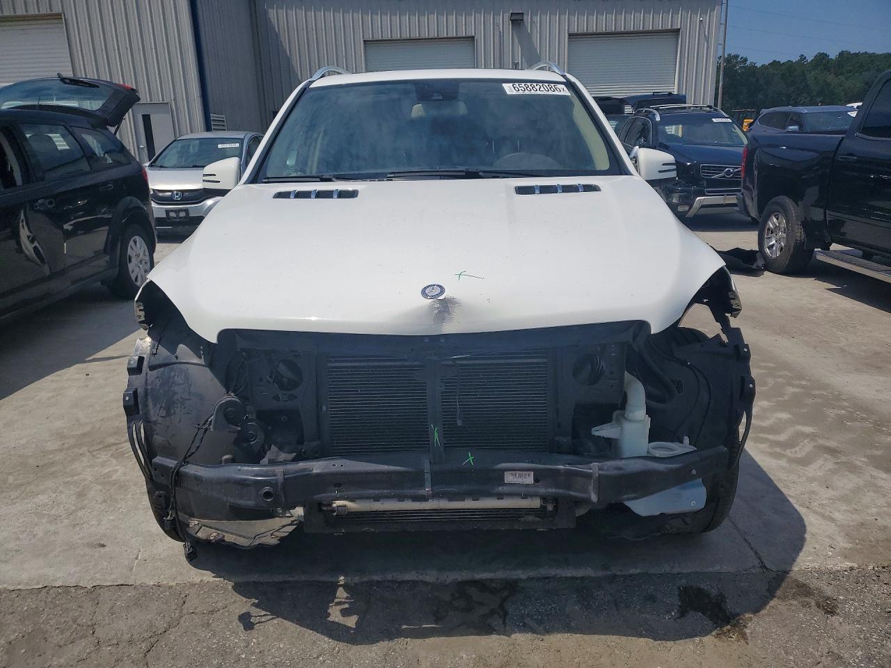 2015 Mercedes-benz Ml 350 4matic White vin: 4JGDA5HB0FA507044