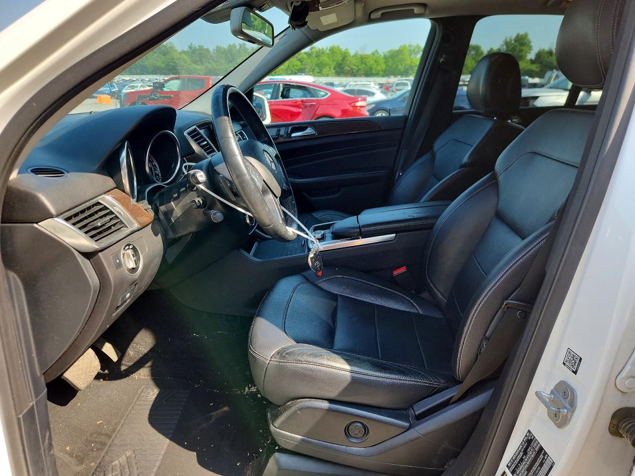 2015 Mercedes-benz Ml 350 4matic White vin: 4JGDA5HB0FA519498